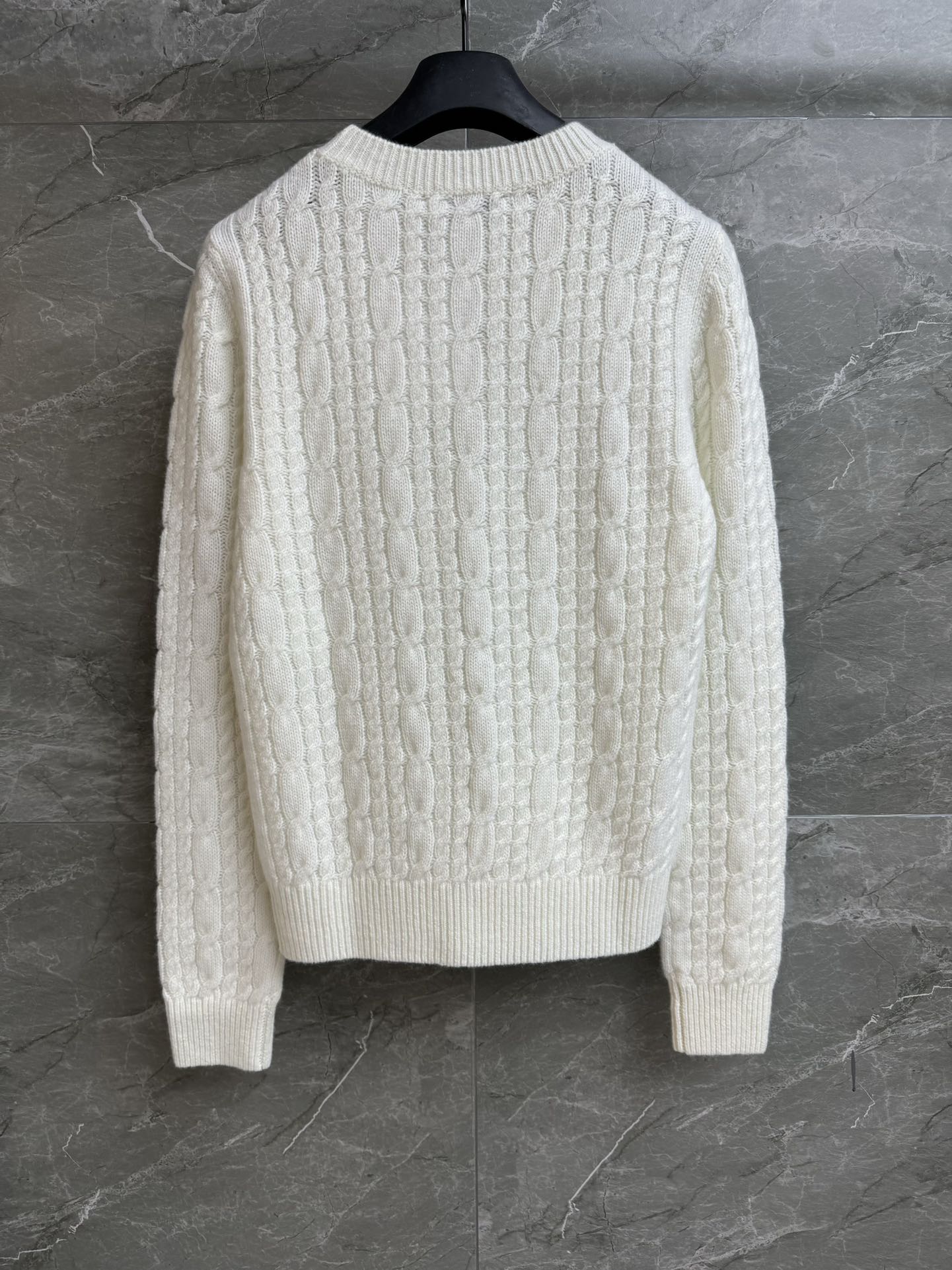 디올(Dior) 꽈배기 리본 캐시미어 니트 의류