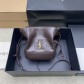 생로랑(YSL) 제이미 4.3 커피 램스킨 미니(복주머니) 숄더백 가방