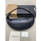 생로랑(YSL) 아말리아(Amalia) 블랙 램스킨 호보백 가방