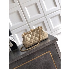 샤넬(Chanel) 26C 샴페인 골드 진주 이브닝 백 숄더백 가방
