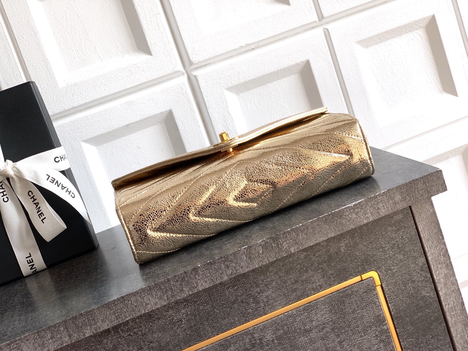 샤넬(Chanel) 26X 샴페인 골드 클러치 백 (핸드백) 가방