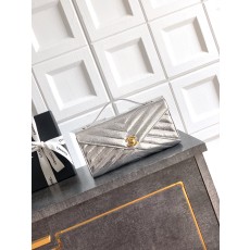 샤넬(Chanel) 26X 글로시 실버 클러치백 핸드백 가방