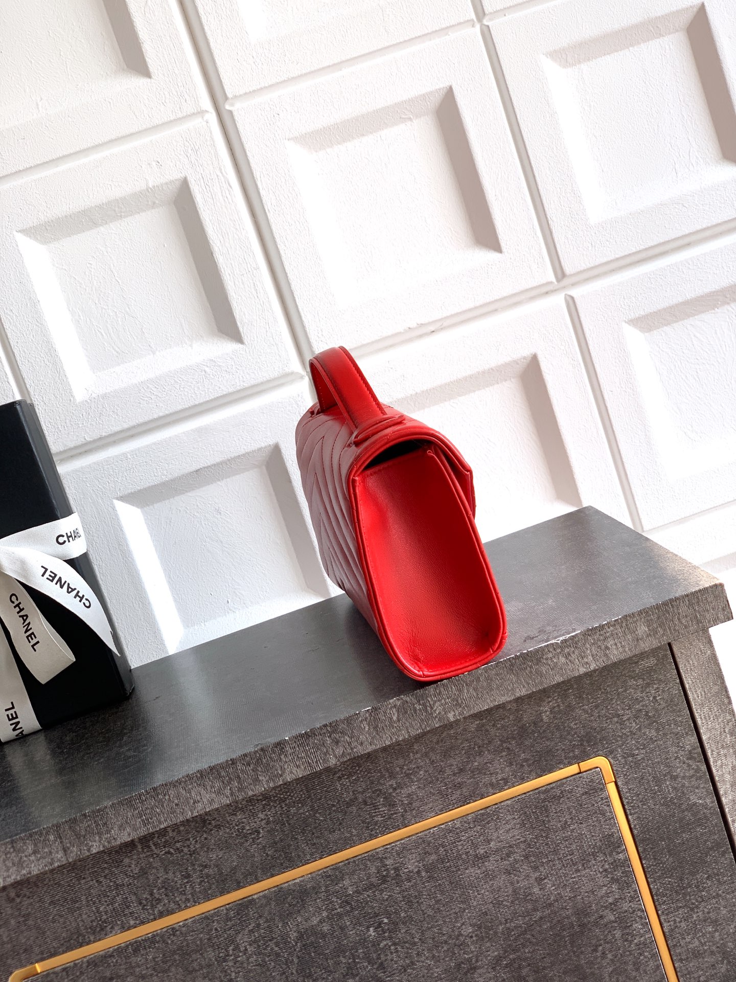 샤넬(Chanel) 26X 레드 클러치백 핸드백 가방