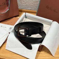 로로 피아나(Loro Piana) LP 알사벨(Alsavel) 남성 매트 벨트