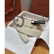 로로 피아나(Loro Piana) LP 벌룬 남성 크로코 엠보 벨트