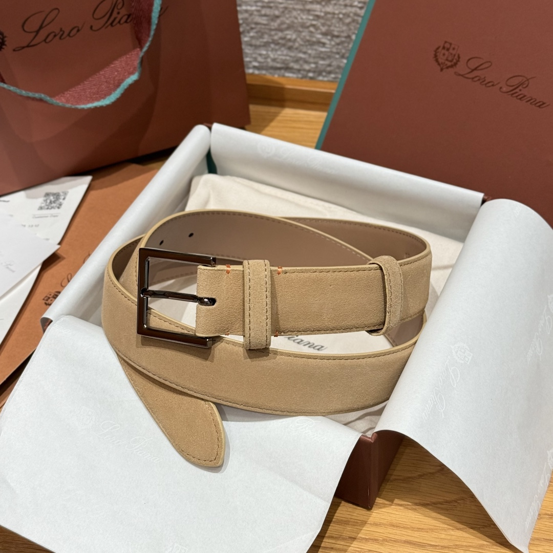 로로 피아나(Loro Piana) LP 알사벨(Alsavel) 남성 캐주얼 벨트