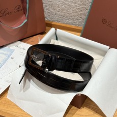 로로 피아나(Loro Piana) LP 알사벨(Alsavel) 남성 크로코 벨트