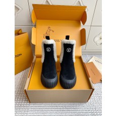 LV 루이비통 루비(Ruby) 플랫폼 마틴/첼시 부츠 신발