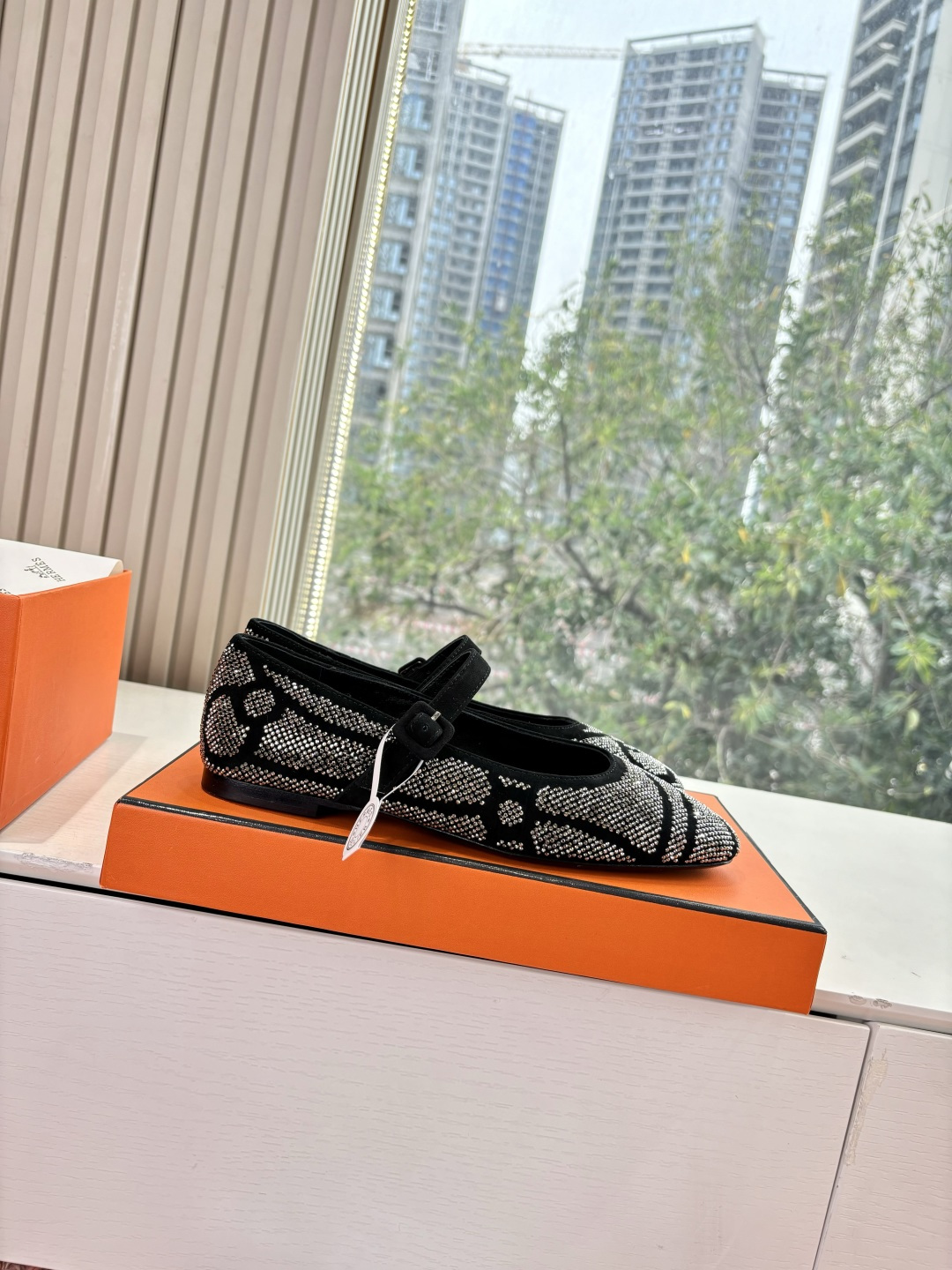 에르메스(Hermes) 메리제인 플랫 슈즈 로퍼 신발