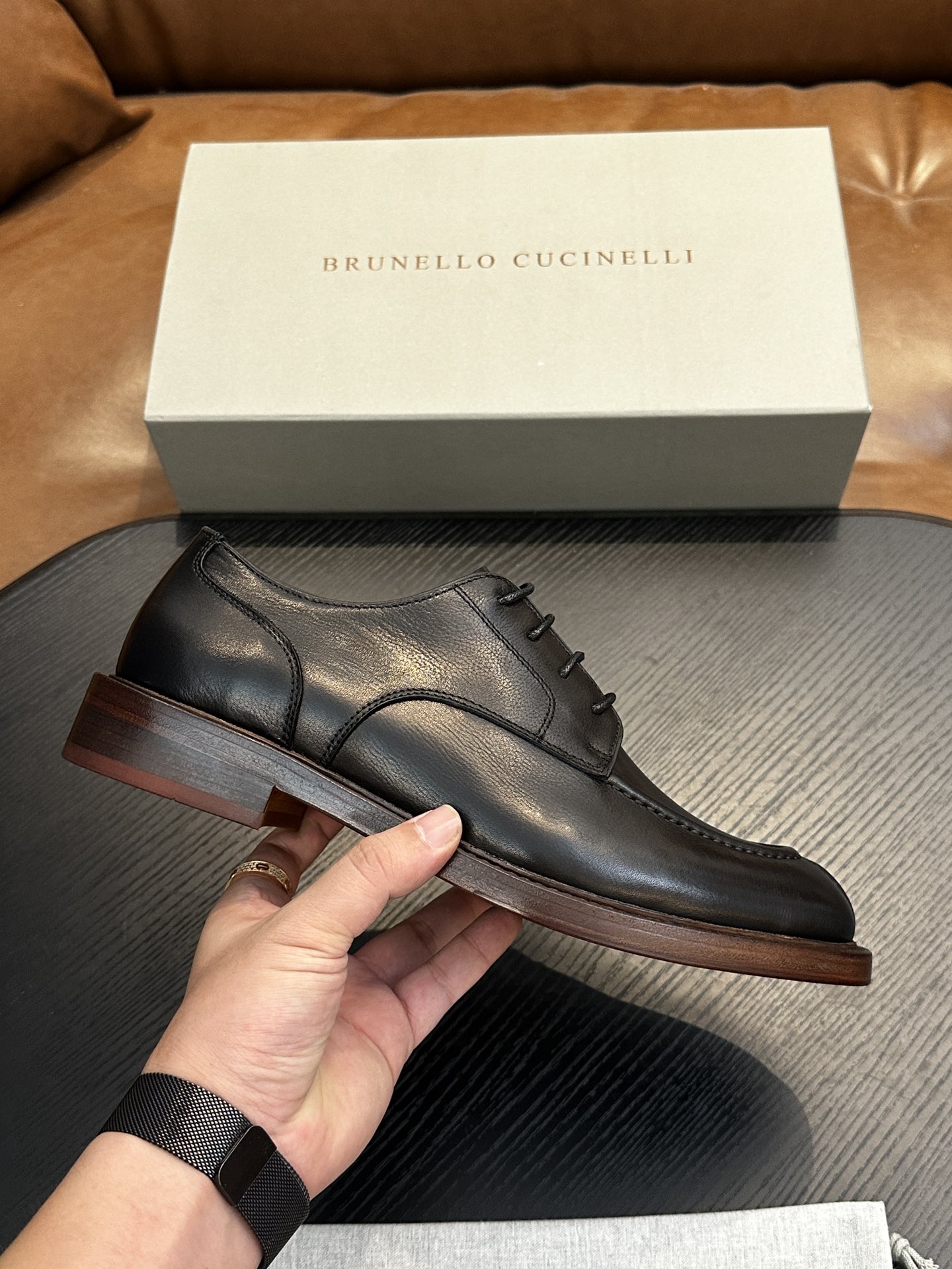 Brunello Cucinelli 브루넬로 쿠치넬리(BC) 가죽창 로퍼 구두 신발