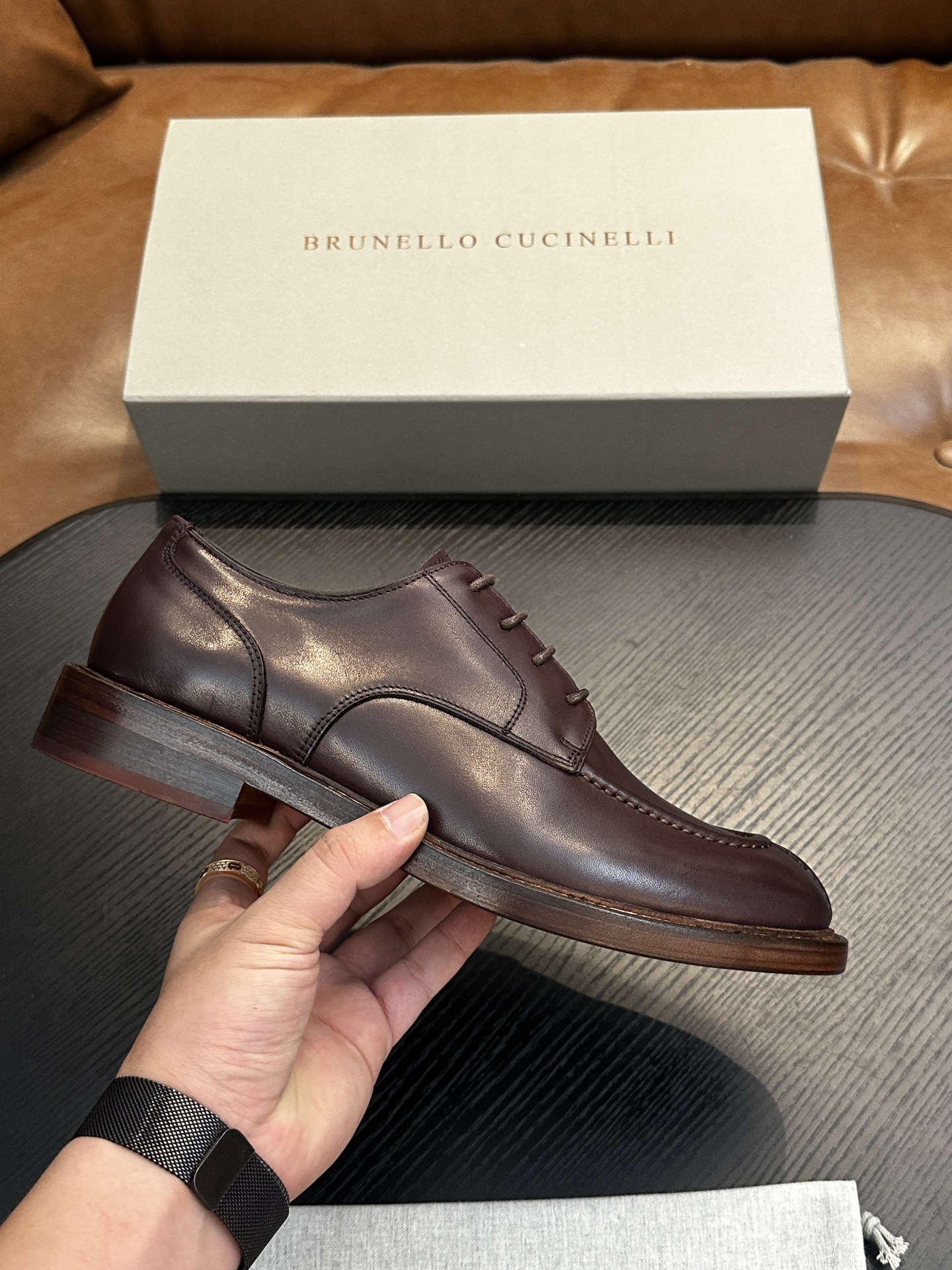 Brunello Cucinelli 브루넬로 쿠치넬리(BC) 가죽창 로퍼 구두 신발