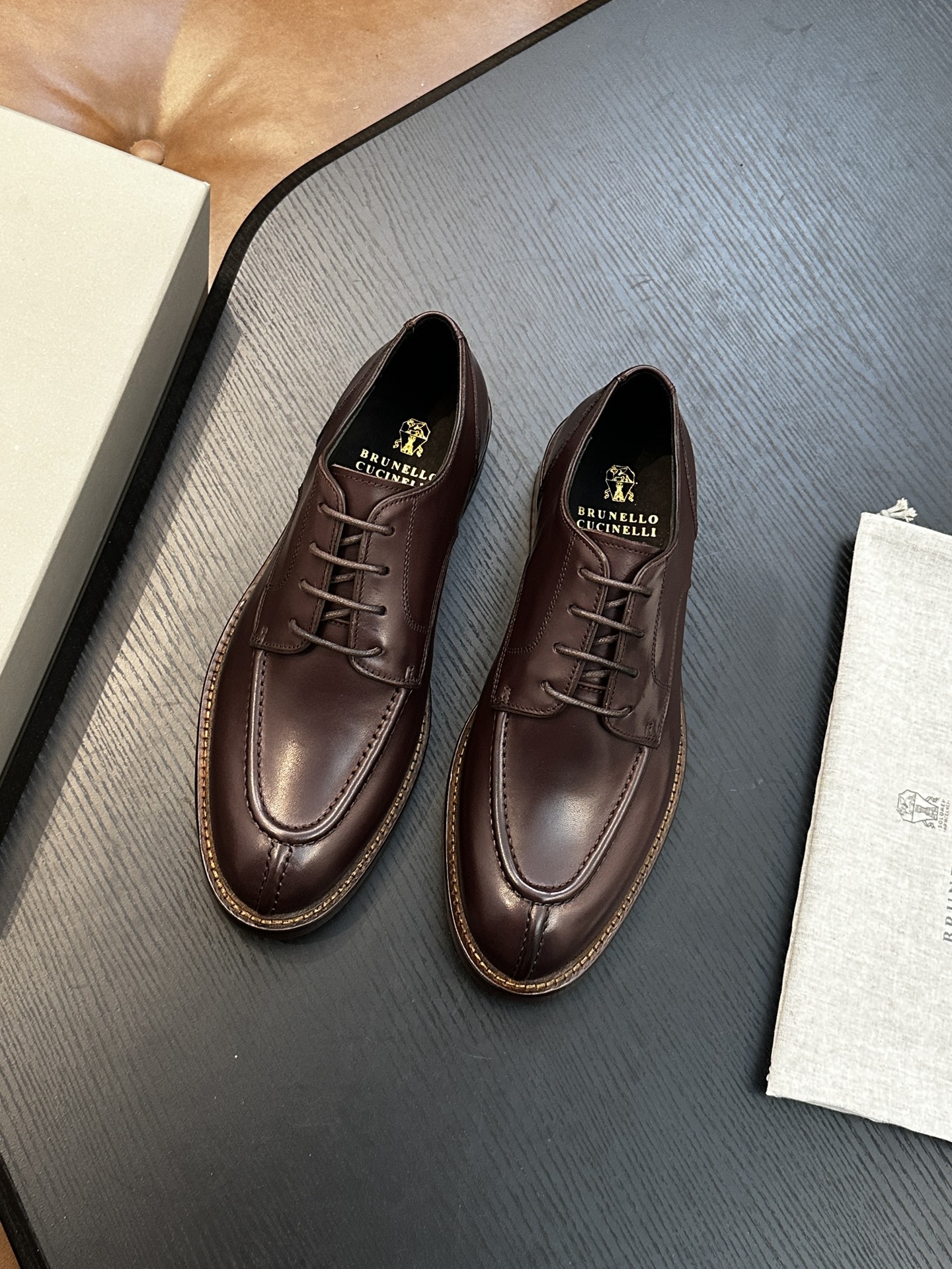 Brunello Cucinelli 브루넬로 쿠치넬리(BC) 가죽창 로퍼 구두 신발