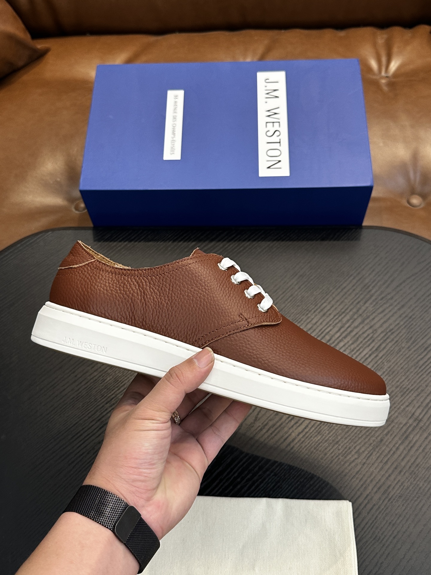 제이엠웨스통(J.M. WESTON) 클래식 캐주얼 스니커즈 신발