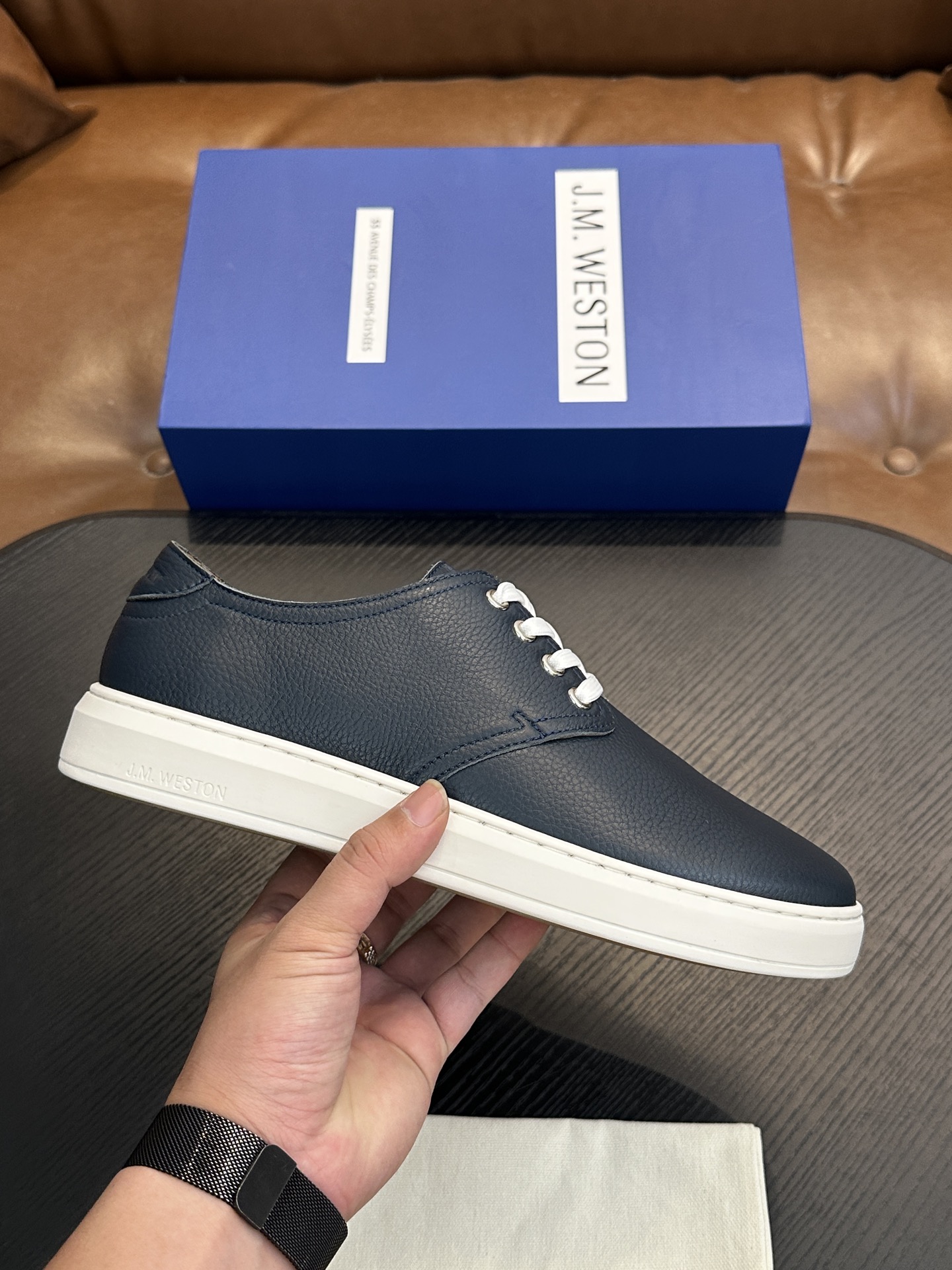제이엠웨스통(J.M. WESTON) 클래식 캐주얼 스니커즈 신발