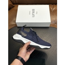 벨루티(Berluti) Shadow 니트 스니커즈 신발