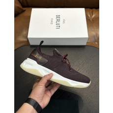 벨루티(Berluti) Shadow 니트 스니커즈 신발