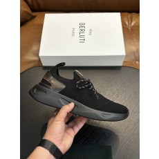 벨루티(Berluti) Shadow 니트 스니커즈 신발