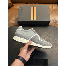 제냐(Zegna) 트리플 스티치 몬테(Monte) 럭셔리 스니커즈 신발