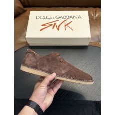 Dolce&Gabbana 돌체앤가바나(D&G) New Florio 스웨이드 로퍼 신발