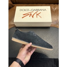 Dolce&Gabbana 돌체앤가바나(D&G) New Florio 스웨이드 로퍼 신발