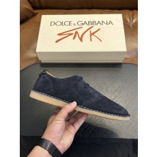 Dolce&Gabbana 돌체앤가바나(D&G) New Florio 스웨이드 로퍼 신발