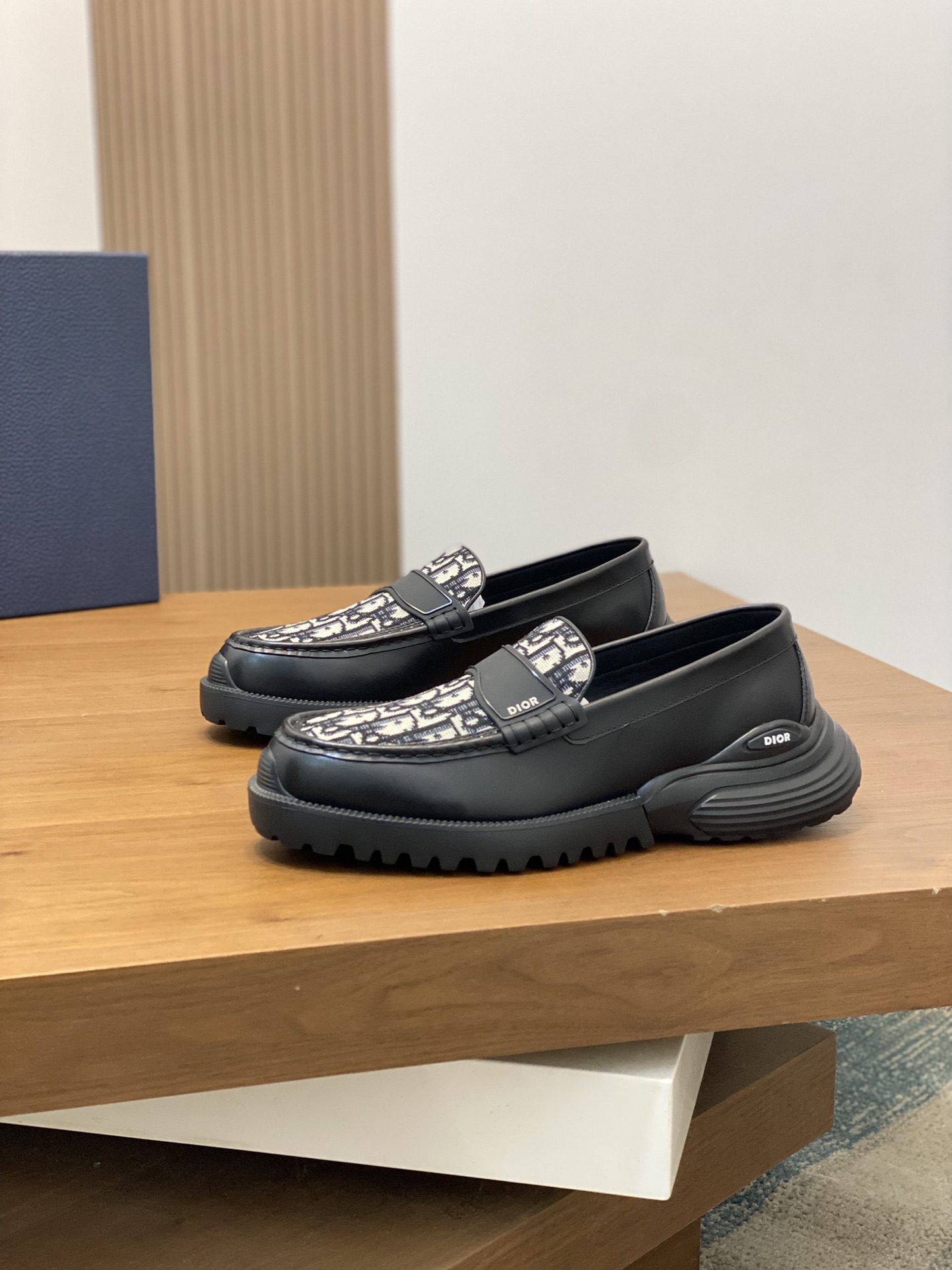 Dior CD 디 모카신 간치오 버클 슈즈 로퍼 신발