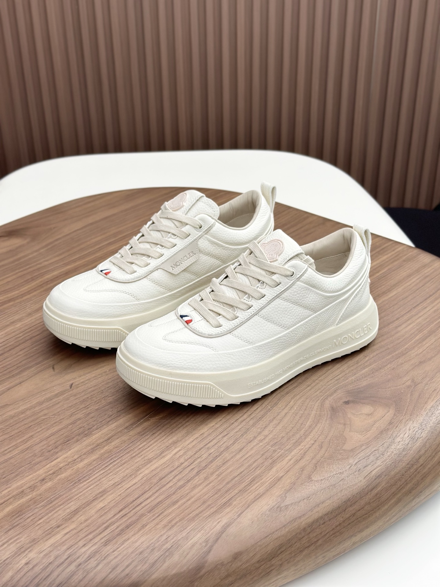 몽클레어 몽클레르(Moncler) 믹스 테크니컬 스니커즈 신발