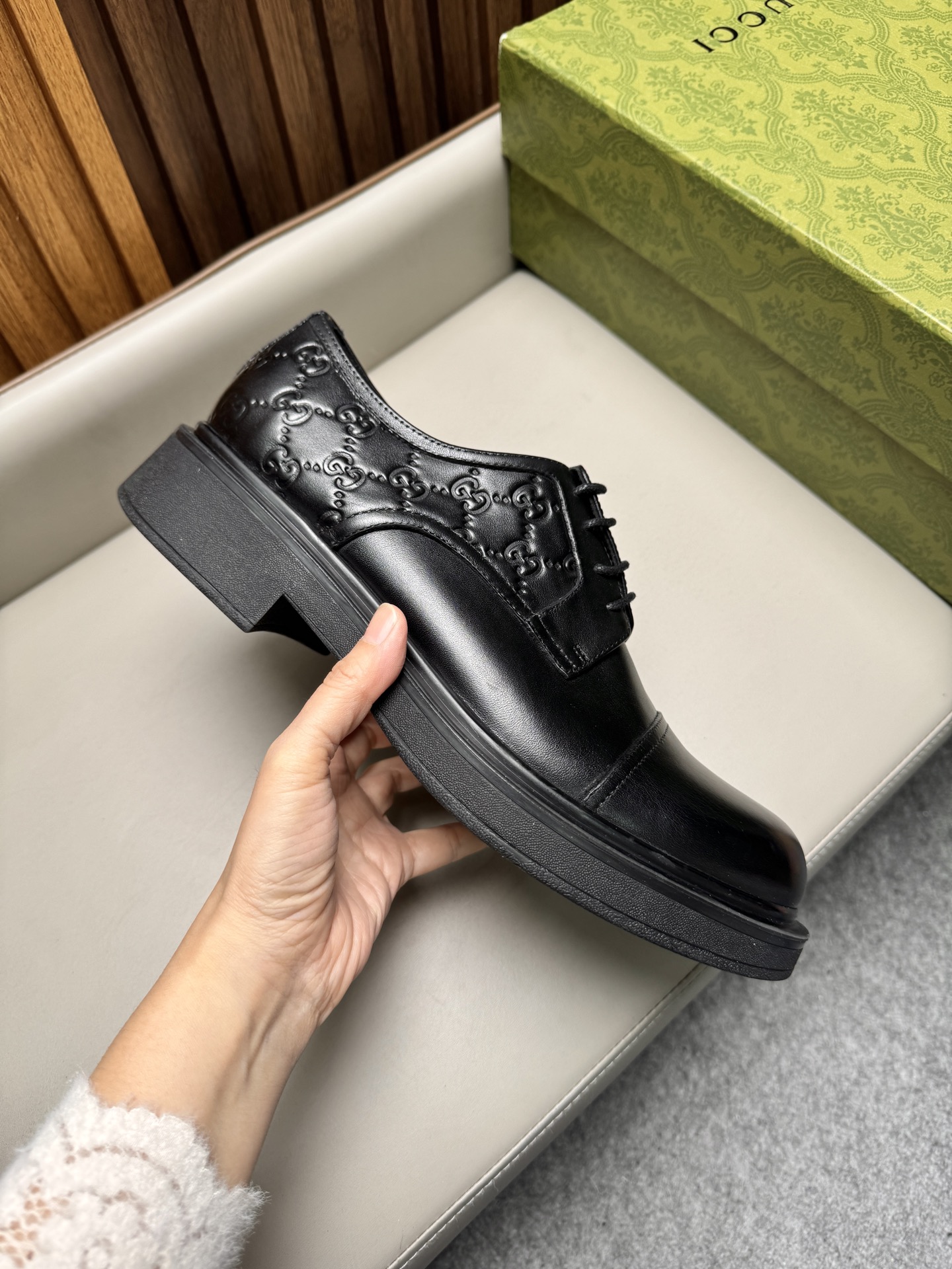 구찌(Gucci) 클래식 비즈니스 드레스 슈즈 구두 신발