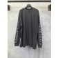 발렌시아가(Balenciaga) 3B 자카드 로고 테이프 긴팔 티셔츠 의류