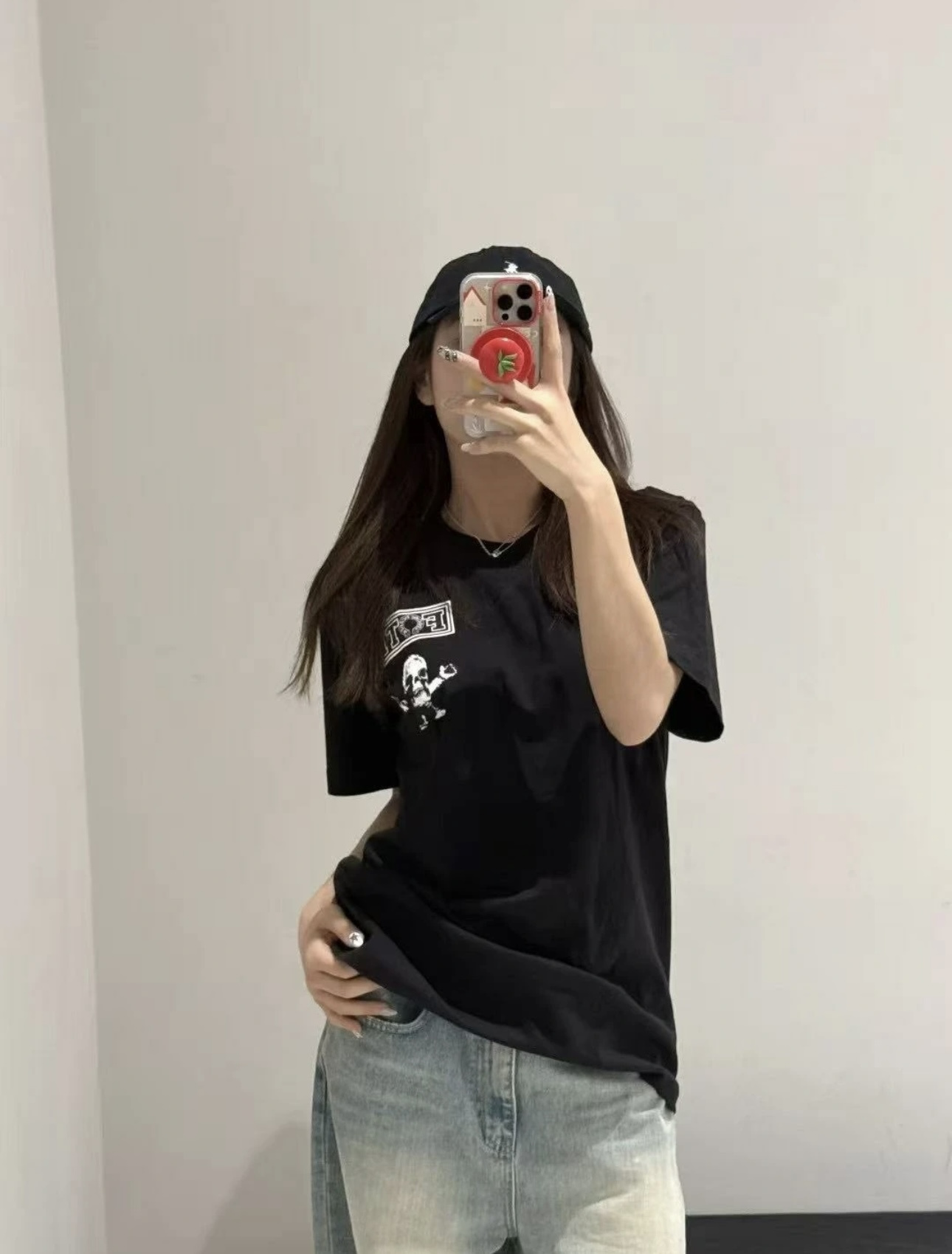 크롬하츠(Chrome Hearts) CH Foti 시리즈 반팔 티셔츠 의류