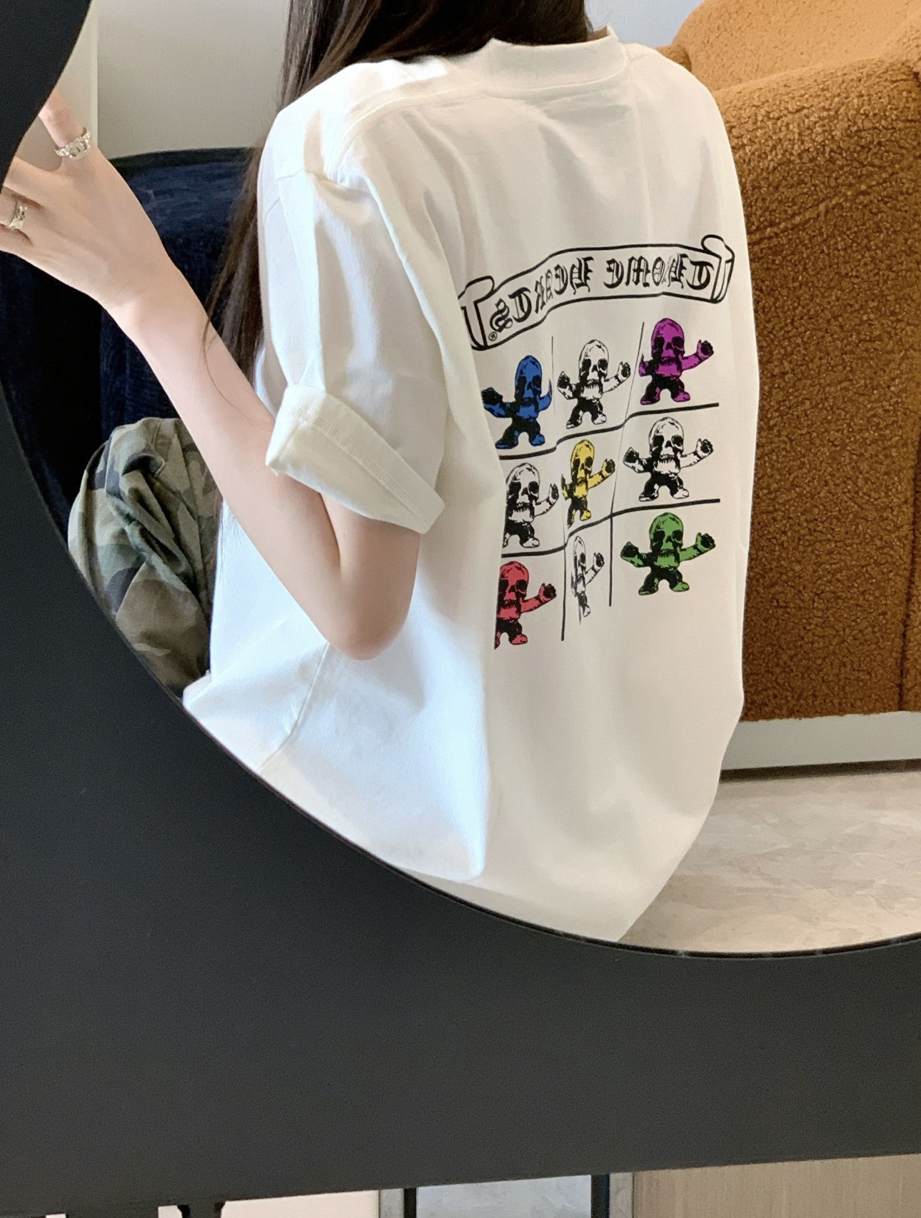 크롬하츠(Chrome Hearts) CH Foti 시리즈 반팔 티셔츠 의류