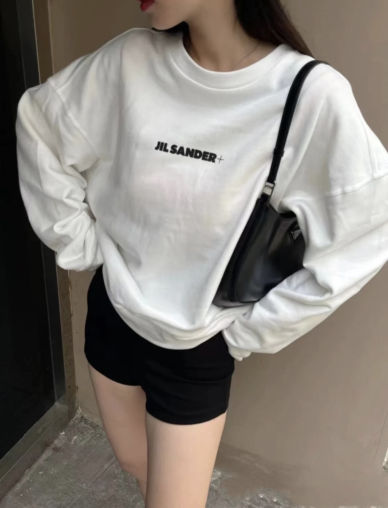 질샌더(Jil Sander) 미니 로고 맨투맨 티셔츠 의류