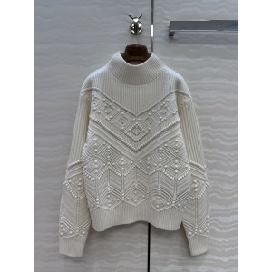 로로 피아나(Loro Piana) LP 펀칭 아가일 캐시미어 니트 의류