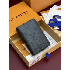 루이비통(LV) M26775 포켓 오거나이저 - 미드나잇 블랙 카드 지갑