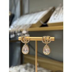 구찌(Gucci) 더블 G 크리스탈 드롭 귀걸이 악세사리