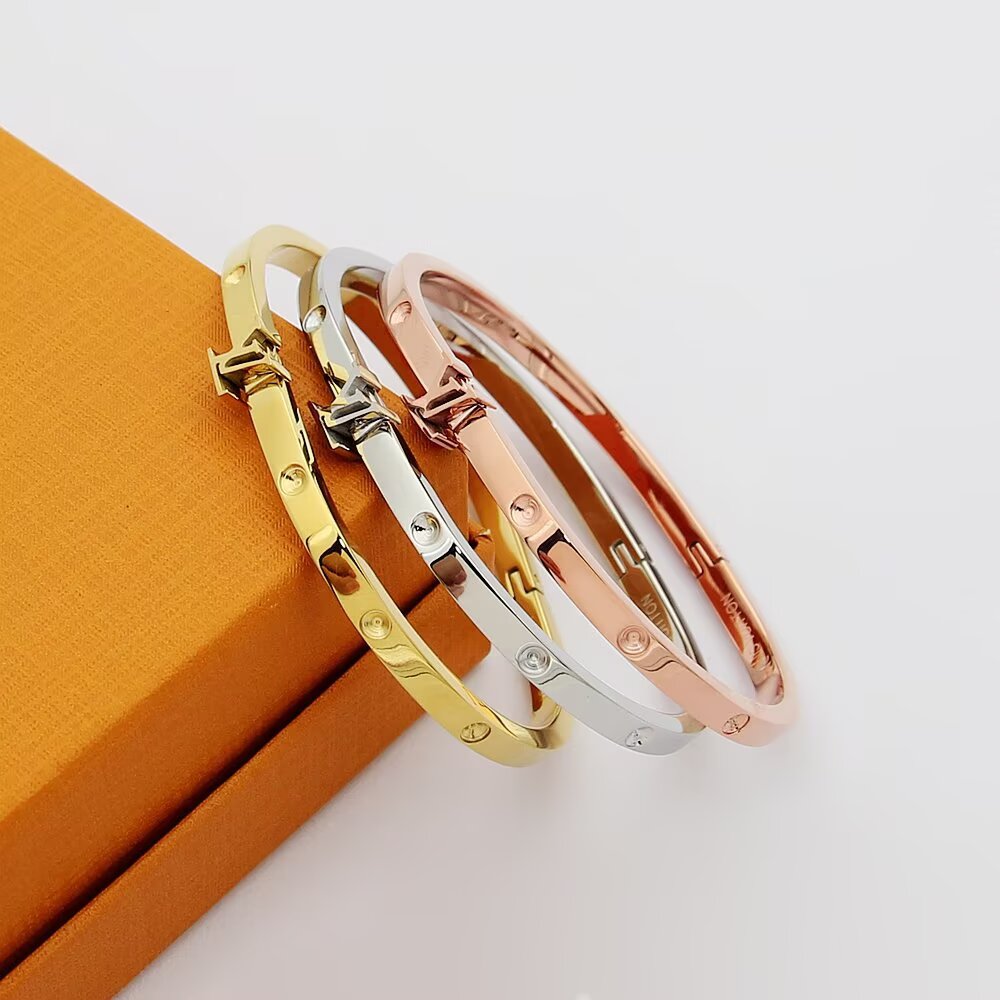 루이비통 LV 슬림 뱅글 팔찌 (내로우 버전) 악세사리