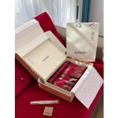 Burberry 버버리 · 컨트라스트 체크 캐시미어 머플러 목도리 스카프