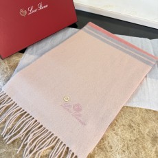 Loro Piana 로로 피아나 · 프리미엄 수파문 배색 머플러 목도리 스카프