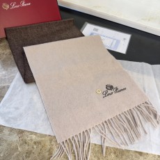 Loro Piana 로로 피아나 · 프리미엄 수파문 배색 머플러 목도리 스카프