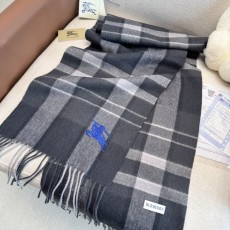 Burberry 버버리 · 클래식 체크 에퀘스트리안 로고 머플러 목도리 스카프