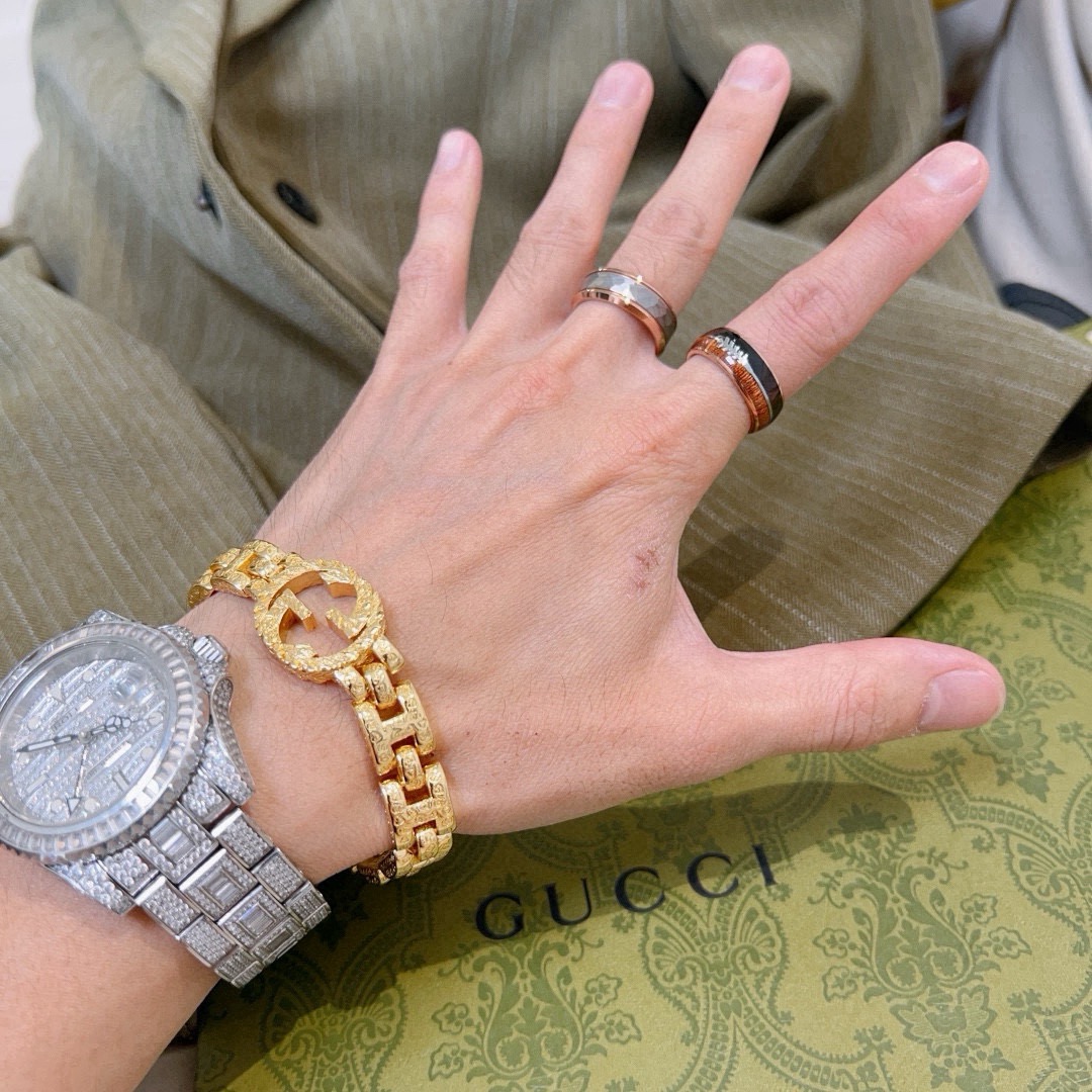 Gucci 구찌 · 앵거 포레스트(Anger Forest) 더블G 빈티지 반지 링 악세사리