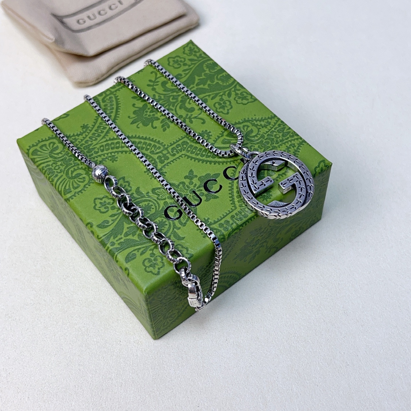 Gucci 구찌 · 앵거 포레스트(Anger Forest) 빈티지 더블G 목걸이 악세사리