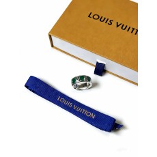 Louis Vuitton LV · 루이비통 빈티지 펑크 실버 오픈 링 반지 악세사리