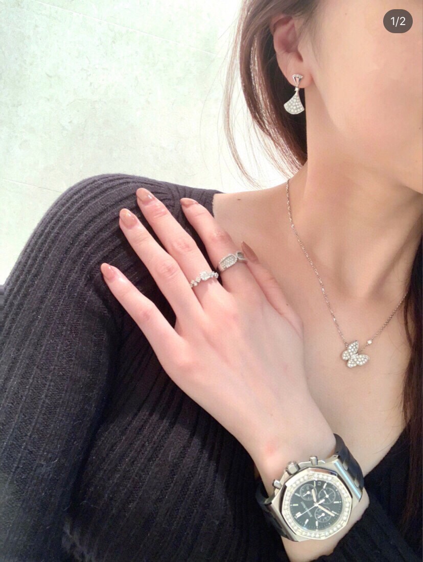 Van Cleef & Arpels VCA · 반클리프 아펠 풀다이아 나비 목걸이 악세사리