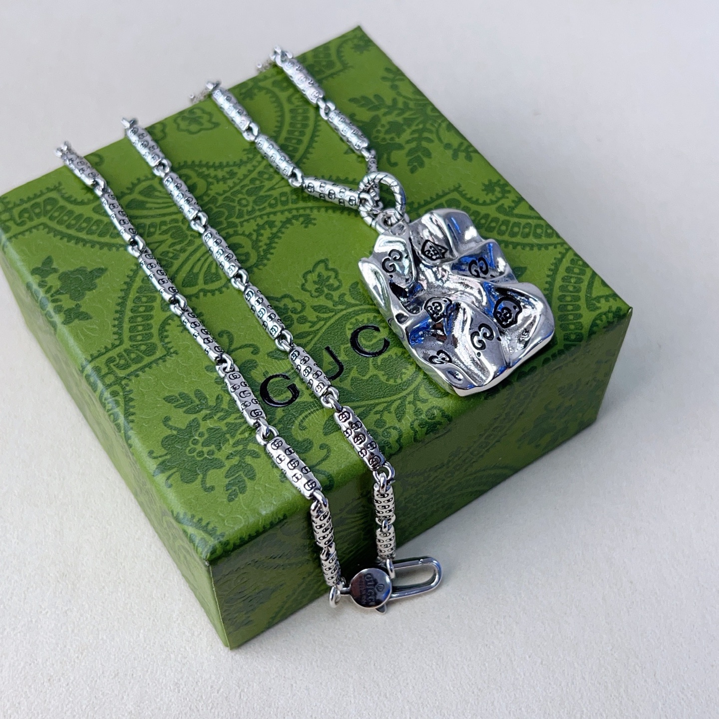 Gucci 구찌 Anger Forest 앤거 포레스트 더블G 빈티지 목걸이 악세사리