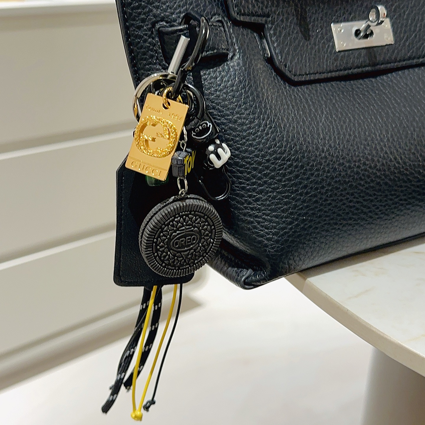 구찌(Gucci) Anger Forest 앤거 포레스트 GG 빈티지 키링 악세사리