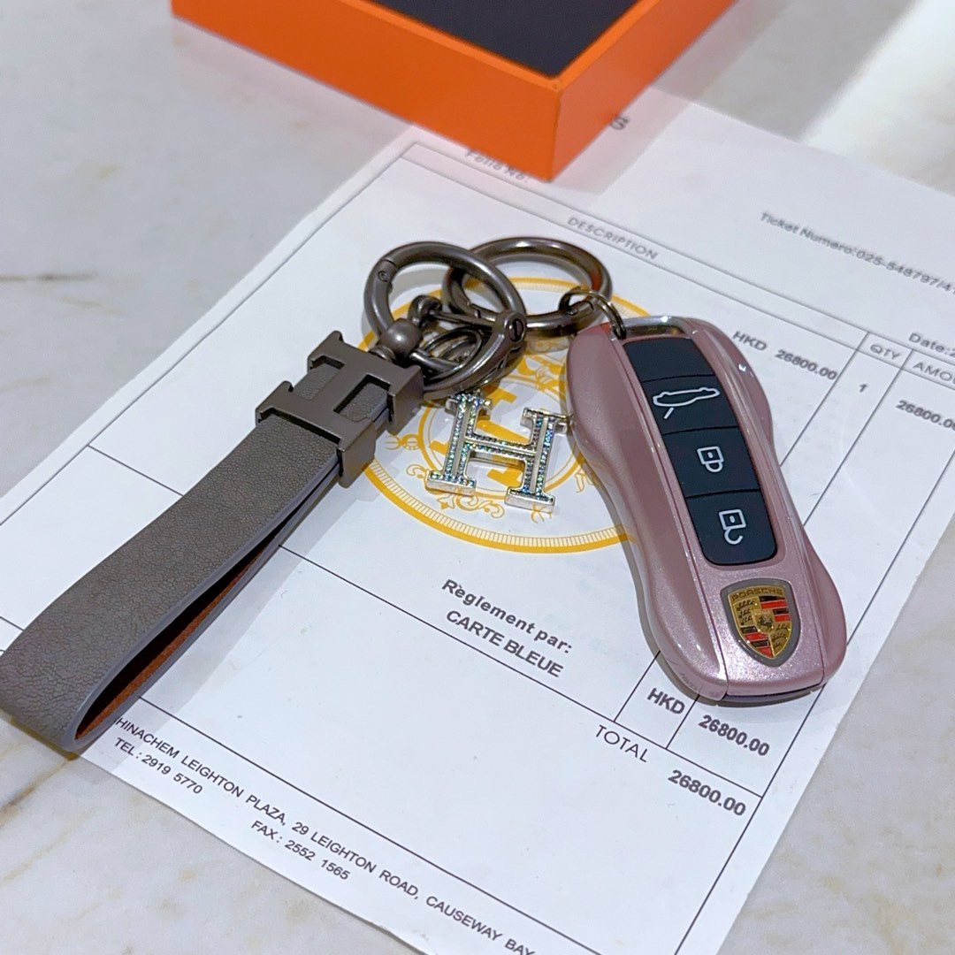 에르메스(Hermes) 프리미엄 쉐인 당크르 키링 & 백참 악세사리