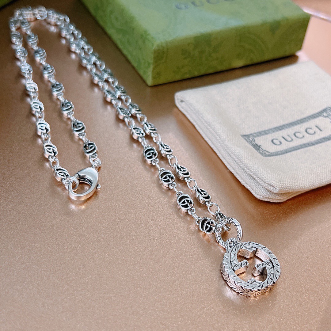구찌(Gucci) 앤거 포레스트(Anger Forest) GG 빈티지 목걸이 악세사리