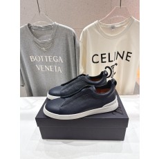 제냐(Zegna) 트리플 스티치 Triple Stitch 럭셔리 스니커즈 신발