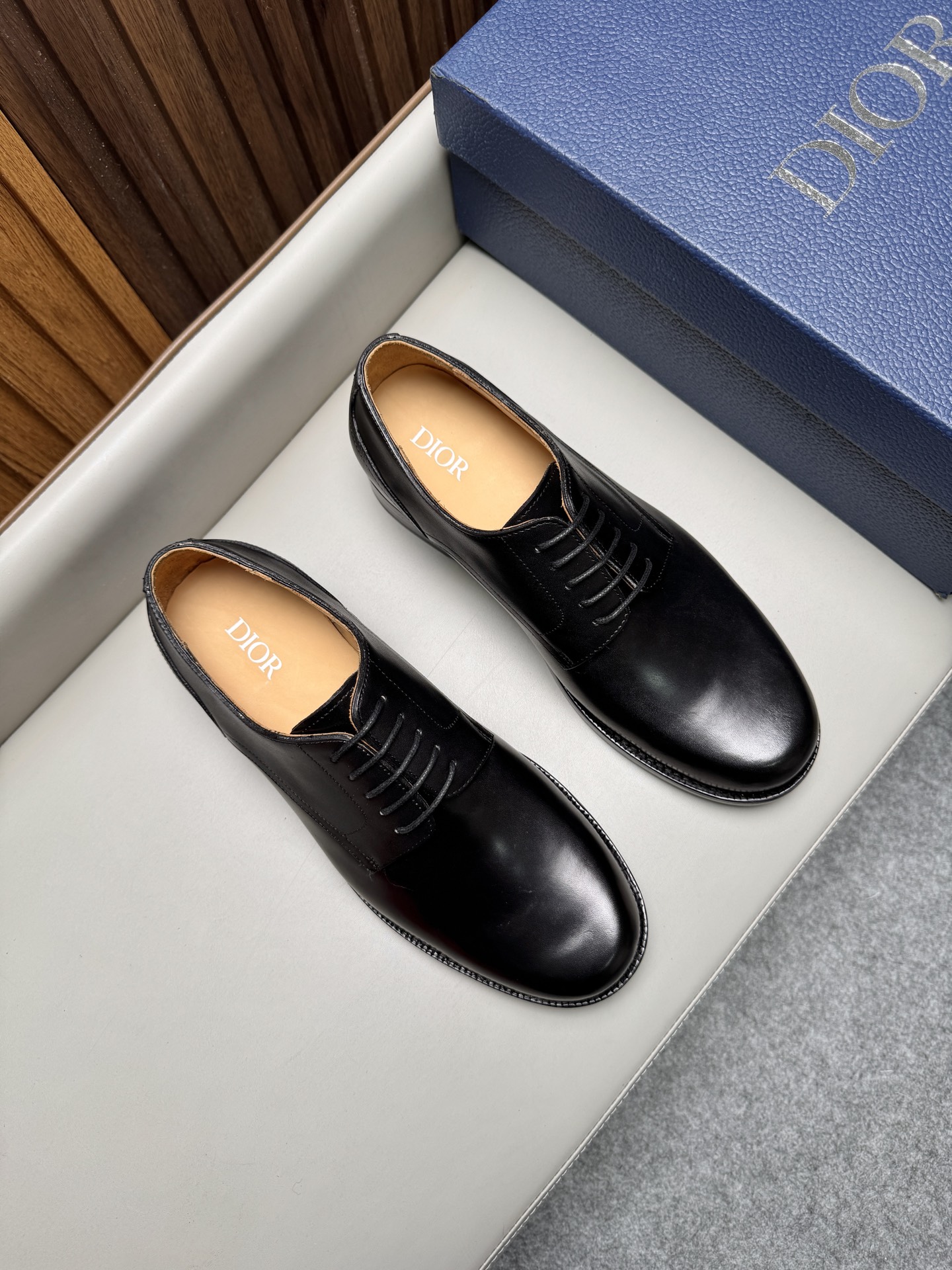 디올(Dior) 남성 클래식 레더 슈즈 구두 신발